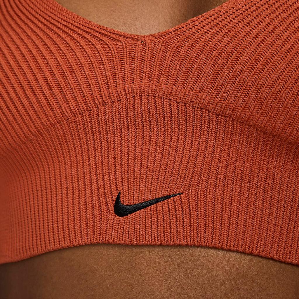 Nike Sportswear Chill Knit Women&#039;s Light-Support Non-Padded Ribbed Bra FN2753-825