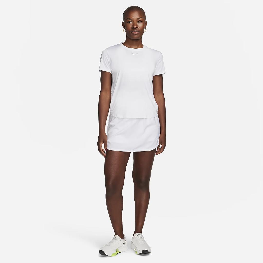 Nike One Classic Women&#039;s Dri-FIT Short-Sleeve Top FN2798-100
