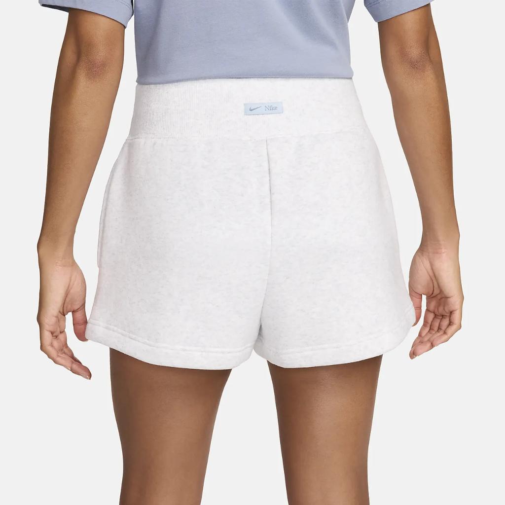 Nike Sportswear Phoenix Fleece Women&#039;s Loose High-Waisted 2&quot; Logo Shorts FN2821-051