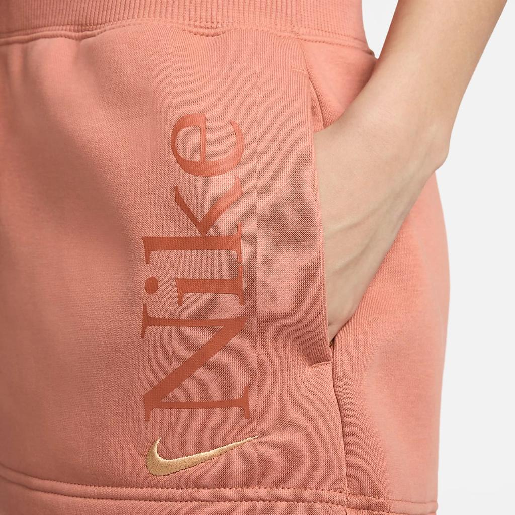 Nike Sportswear Phoenix Fleece Women&#039;s Loose High-Waisted 2&quot; Logo Shorts FN2821-212