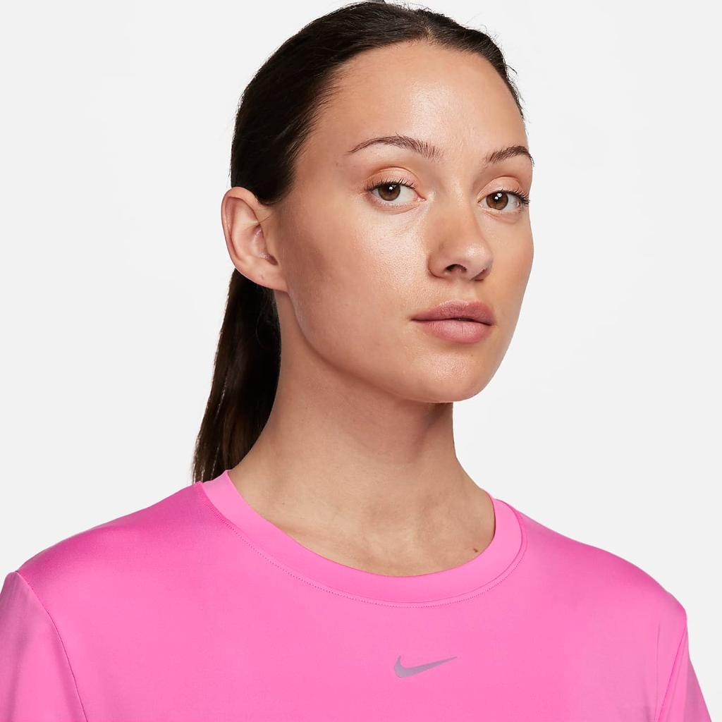 Nike One Classic Women&#039;s Dri-FIT Short-Sleeve Cropped Top FN2824-675