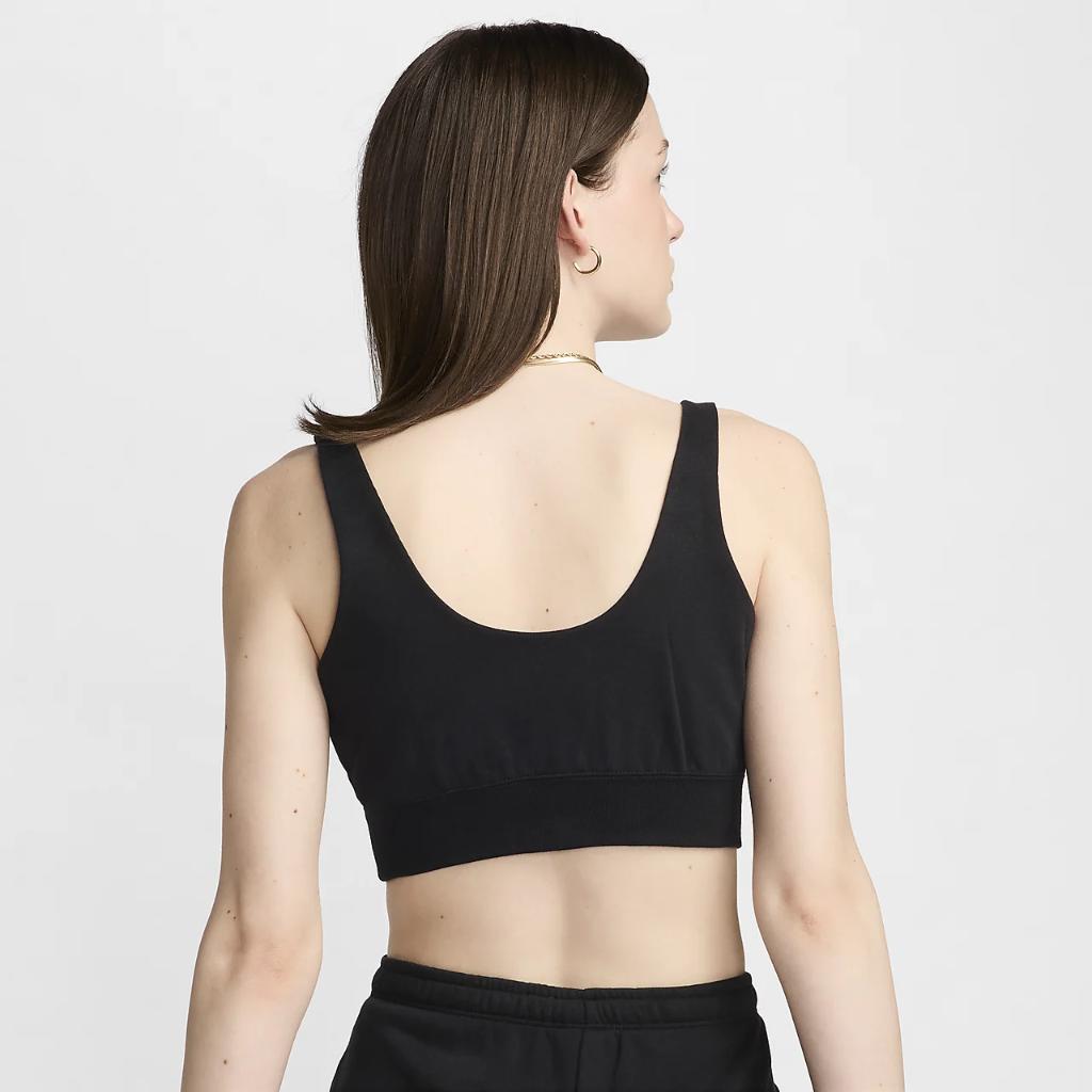 Nike Sportswear Chill Terry Women&#039;s Slim French Terry Cropped Tank FN2832-010