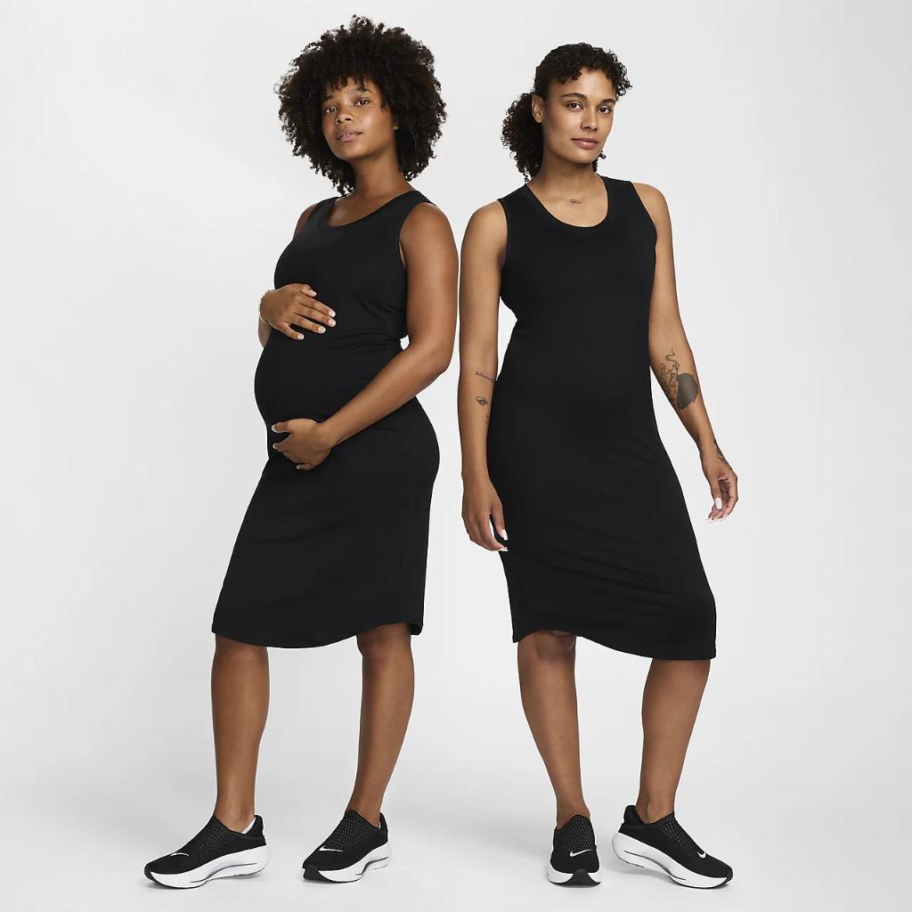 Nike (M) Women&#039;s Dri-FIT Slim-Fit Knit Dress (Maternity) FN2877-010