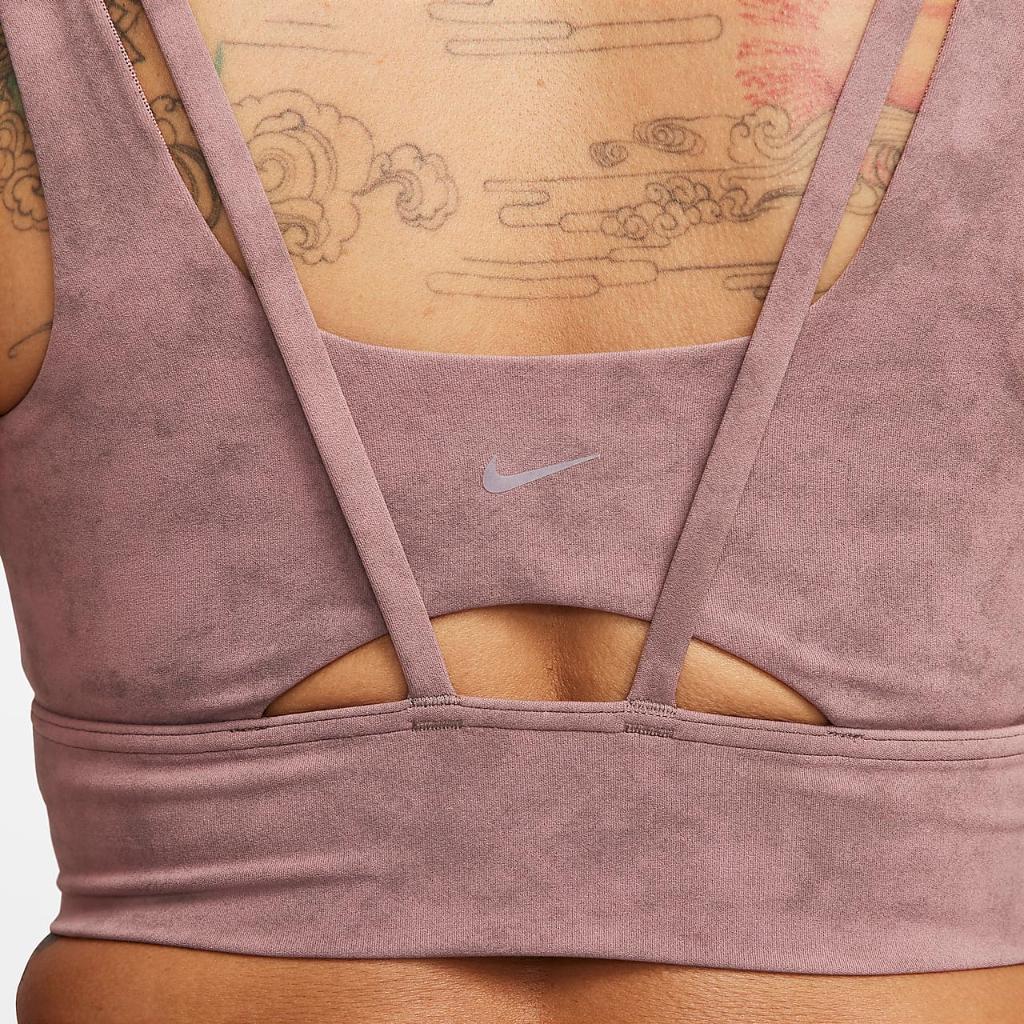 Nike Zenvy Tie-Dye Women&#039;s Medium-Support Padded Longline Sports Bra FN2914-208