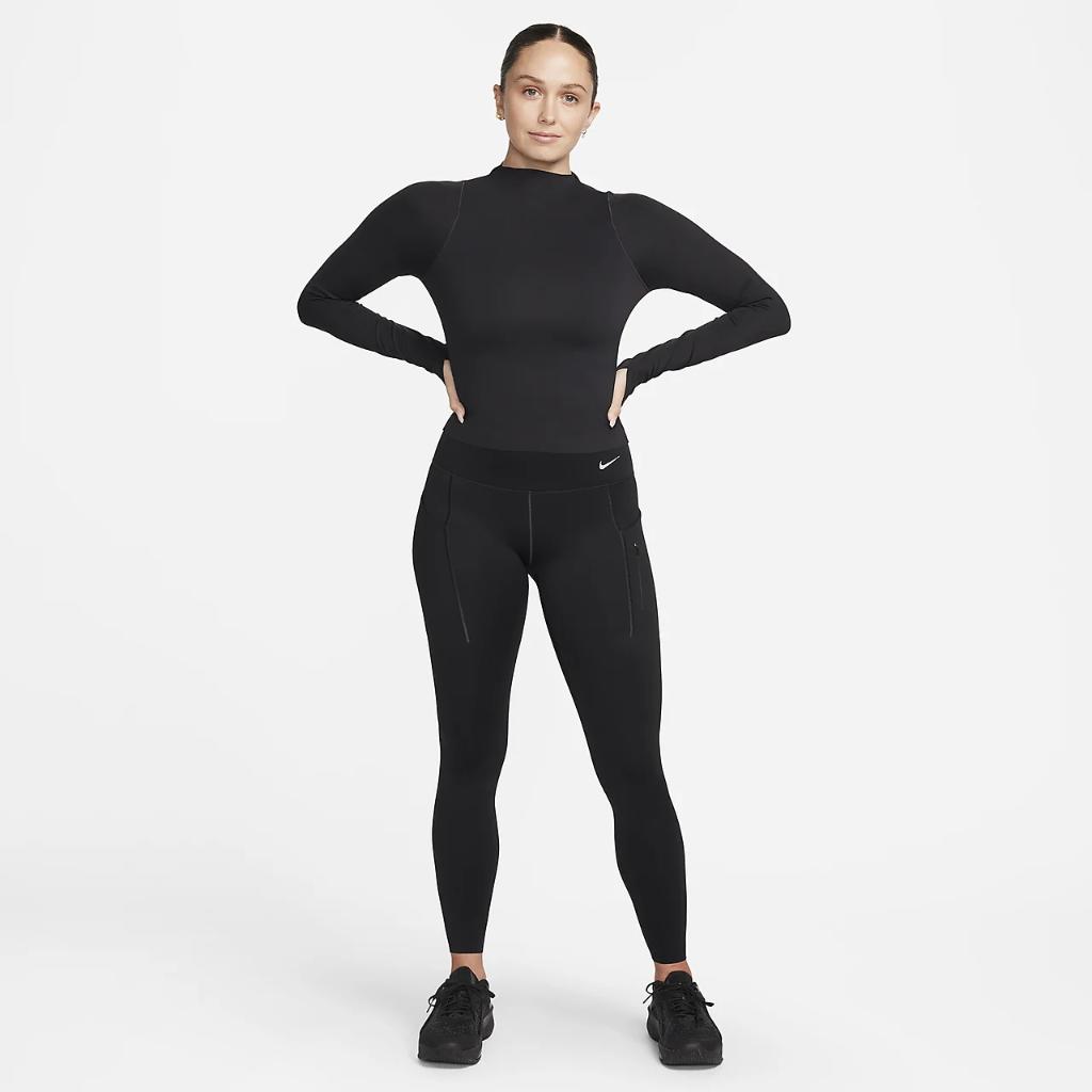 Nike Zenvy Women&#039;s Dri-FIT Long-Sleeve Top FN3022-010