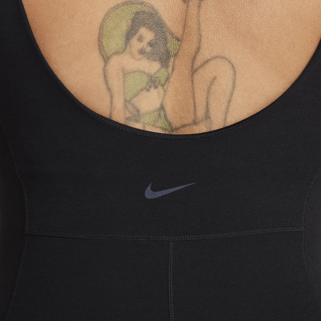 Nike Zenvy Women&#039;s Dri-FIT Short Bodysuit FN3031-010