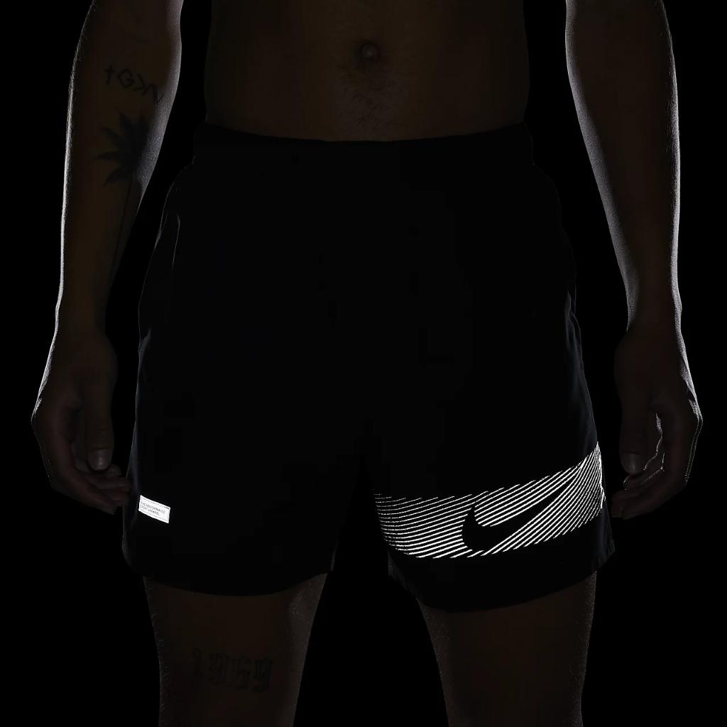 Nike Challenger Flash Men&#039;s Dri-FIT 5&quot; Brief-Lined Running Shorts FN3048-010