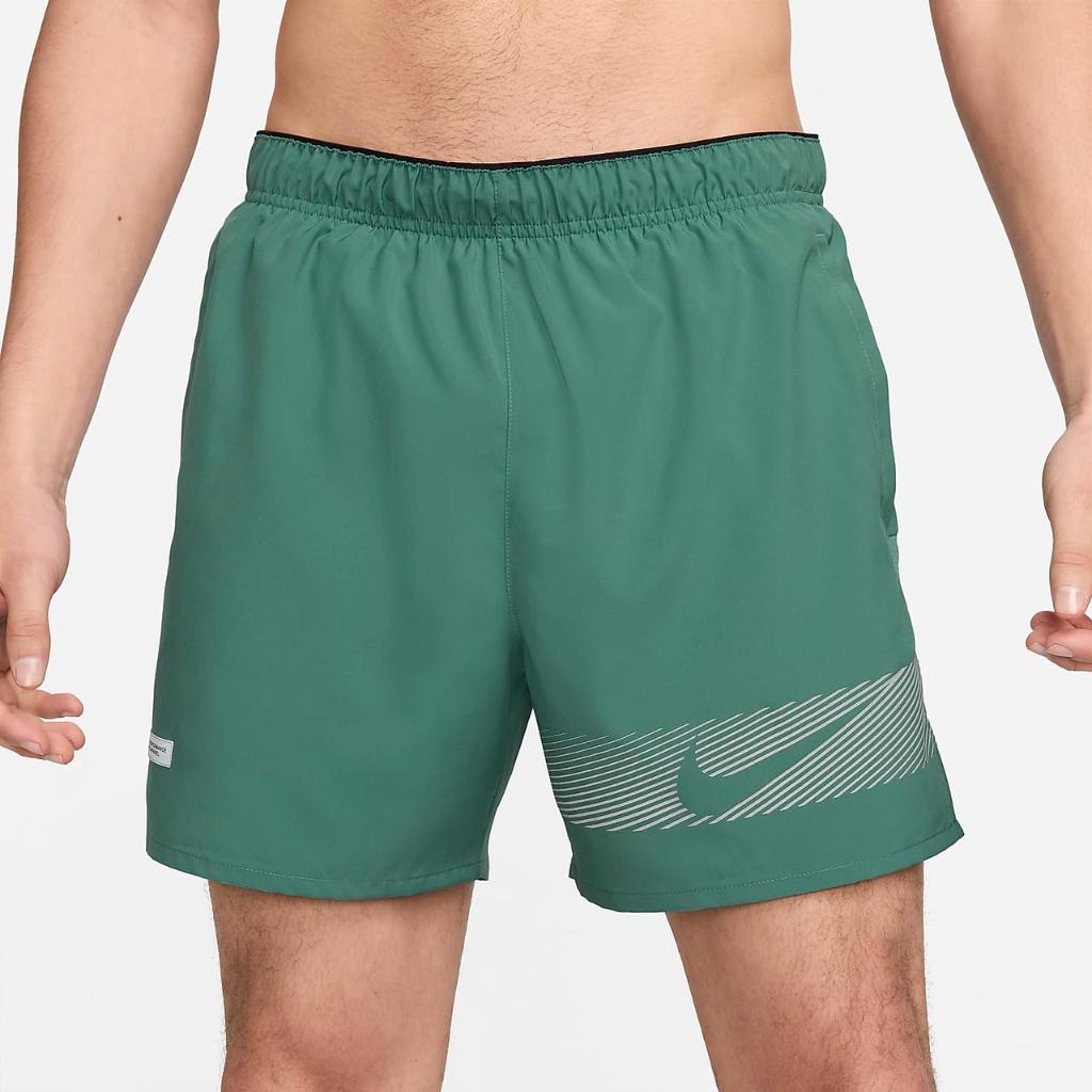 Nike Challenger Flash Men&#039;s Dri-FIT 5&quot; Brief-Lined Running Shorts FN3048-361
