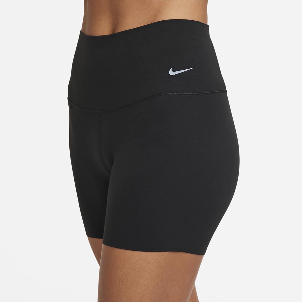 Nike Zenvy Women&#039;s Gentle-Support High-Waisted 5&quot; Biker Shorts FN3156-010