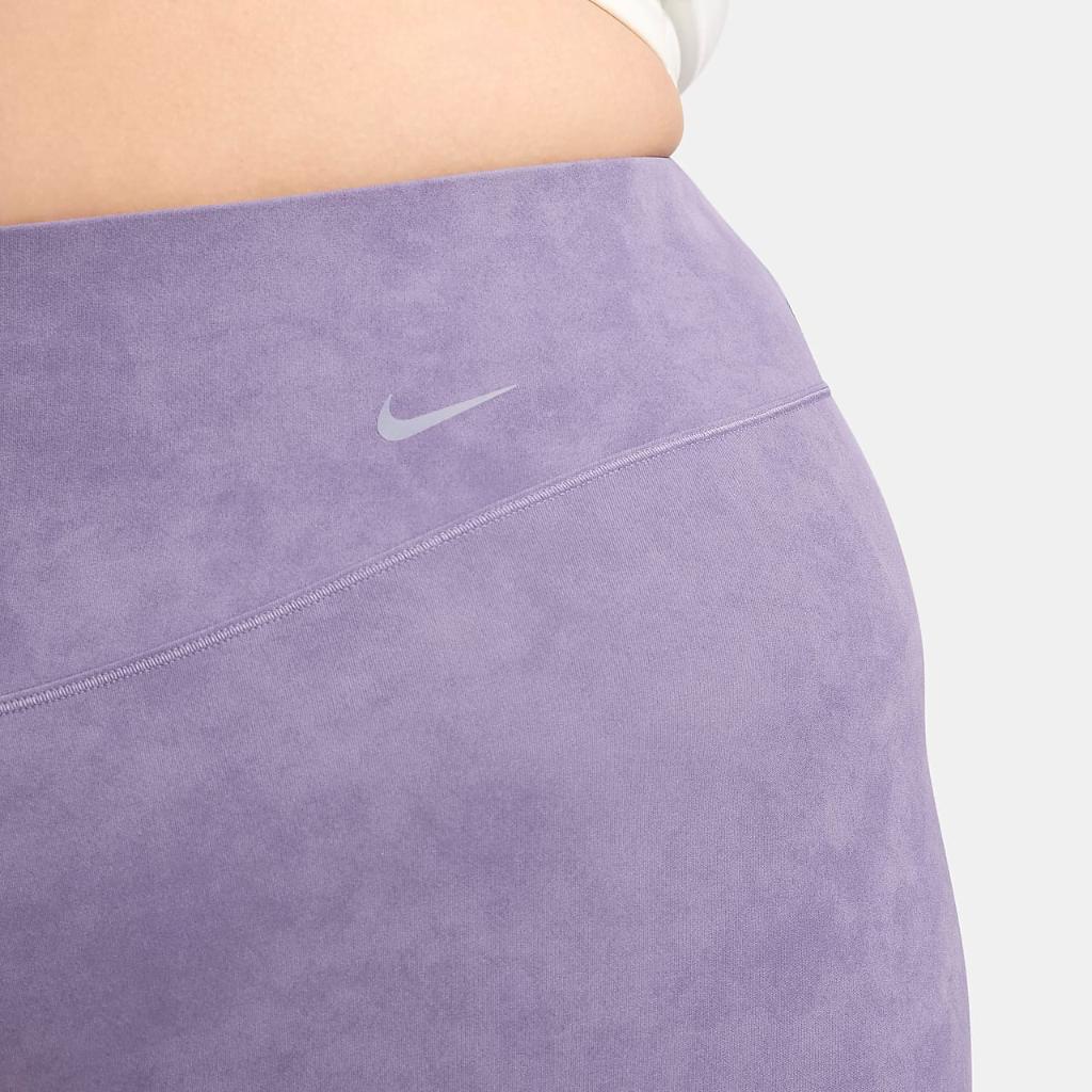 Nike Zenvy Tie-Dye Women&#039;s Gentle-Support High-Waisted 8&quot; Biker Shorts (Plus Size) FN3161-509