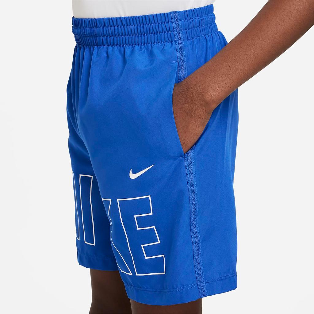 Nike Multi Big Kids&#039; Woven Training Shorts FN3174-480