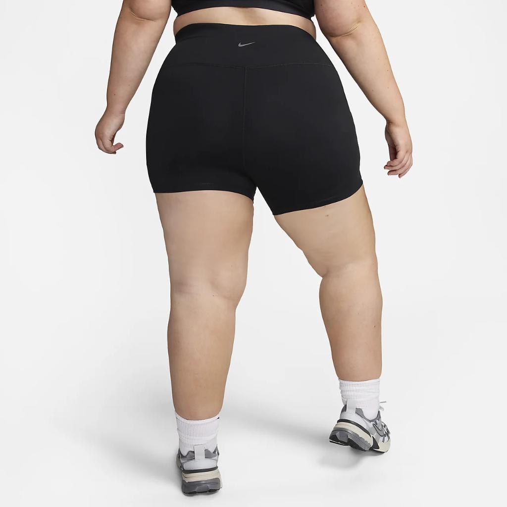 Nike One Women&#039;s High-Waisted 5&quot; Biker Shorts (Plus Size) FN3213-010