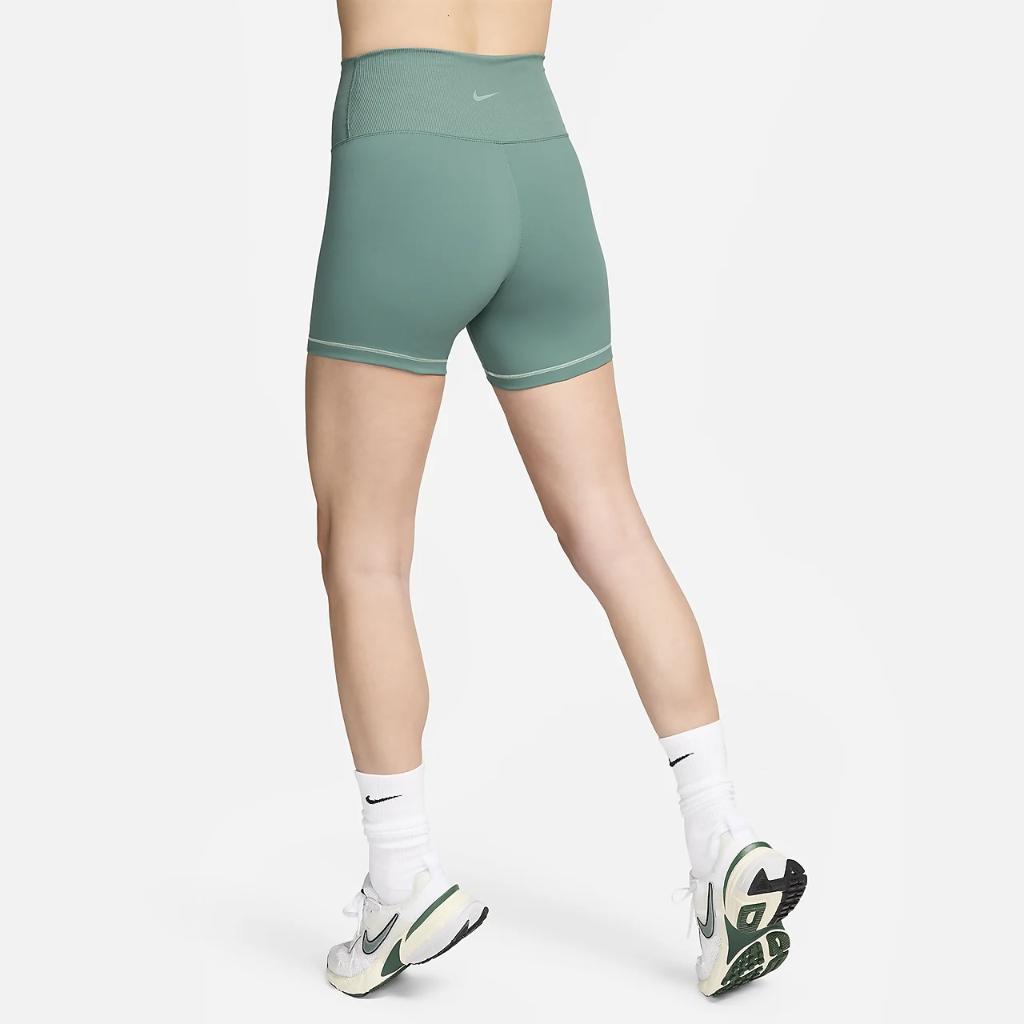 Nike One Rib Women&#039;s High-Waisted 5&quot; Biker Shorts FN3311-361