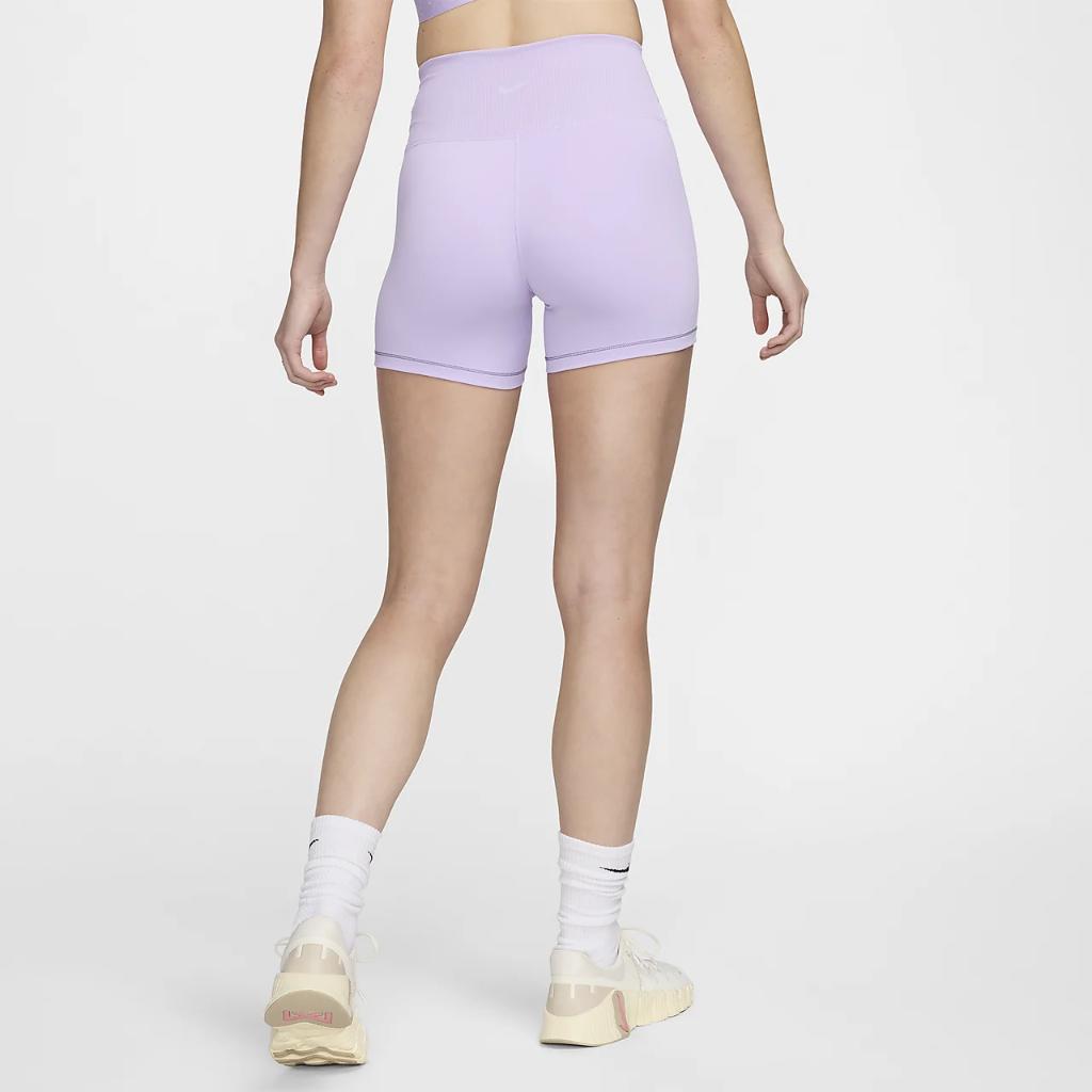 Nike One Rib Women&#039;s High-Waisted 5&quot; Biker Shorts FN3311-512