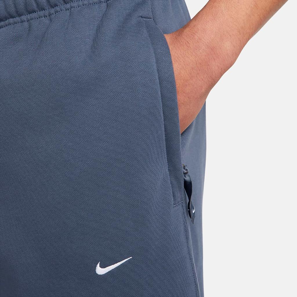 Nike Solo Swoosh Men&#039;s Open-Hem Fleece Pants FN3342-437