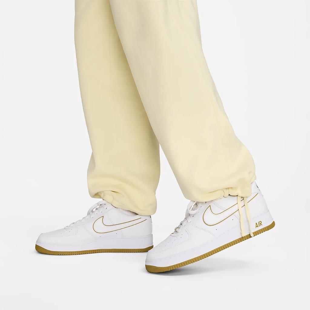 Nike Solo Swoosh Men&#039;s Open-Hem Fleece Pants FN3342-744