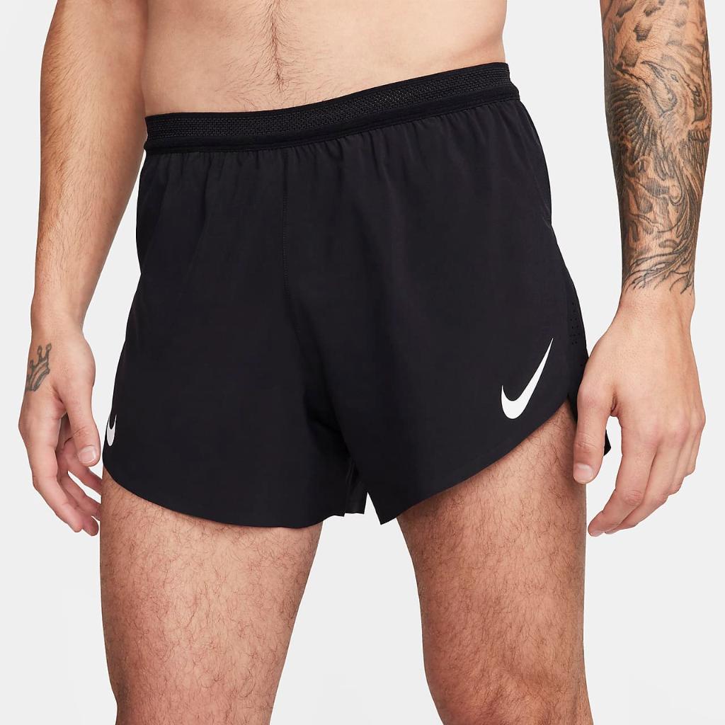 Nike AeroSwift Men&#039;s Dri-FIT ADV 4&quot; Brief-Lined Running Shorts FN3352-010