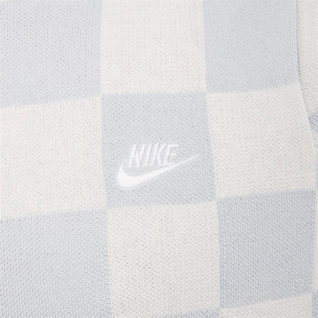 Nike Sportswear Club Men&#039;s Checkers Polo FN3422-133