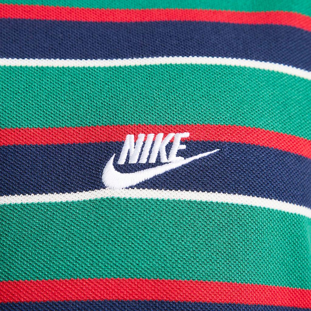 Nike Club Men&#039;s Striped Polo FN3896-410