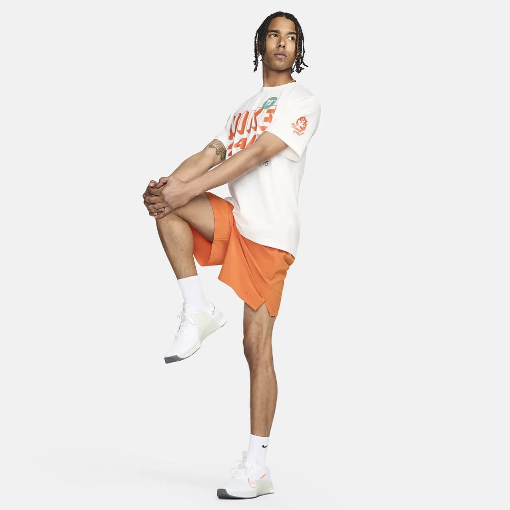 Nike Hyverse Men&#039;s Dri-FIT UV Short-Sleeve Fitness Top FN3988-133