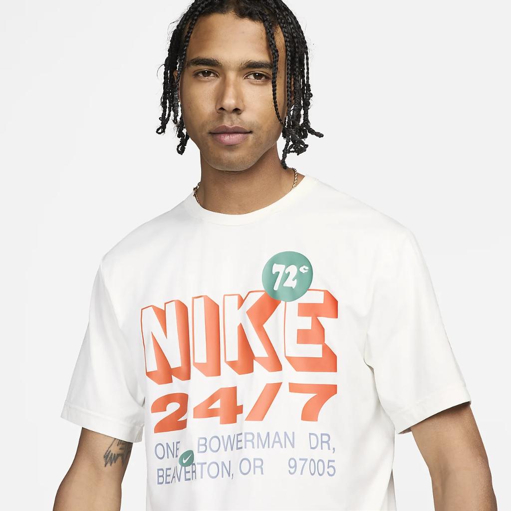 Nike Hyverse Men&#039;s Dri-FIT UV Short-Sleeve Fitness Top FN3988-133