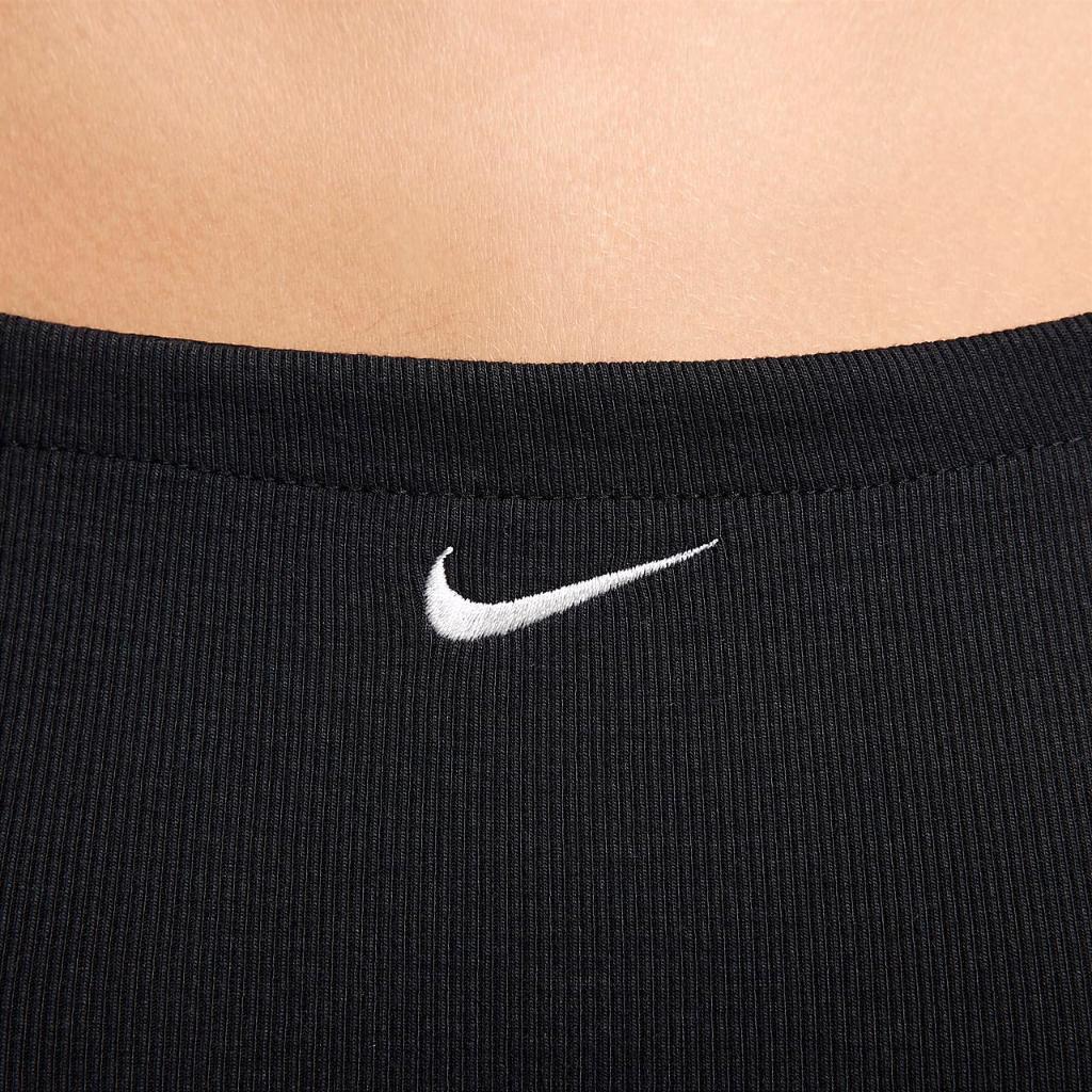 Nike Sportswear Chill Knit Women&#039;s Tight Mini-Rib Cami Dress FN4157-010