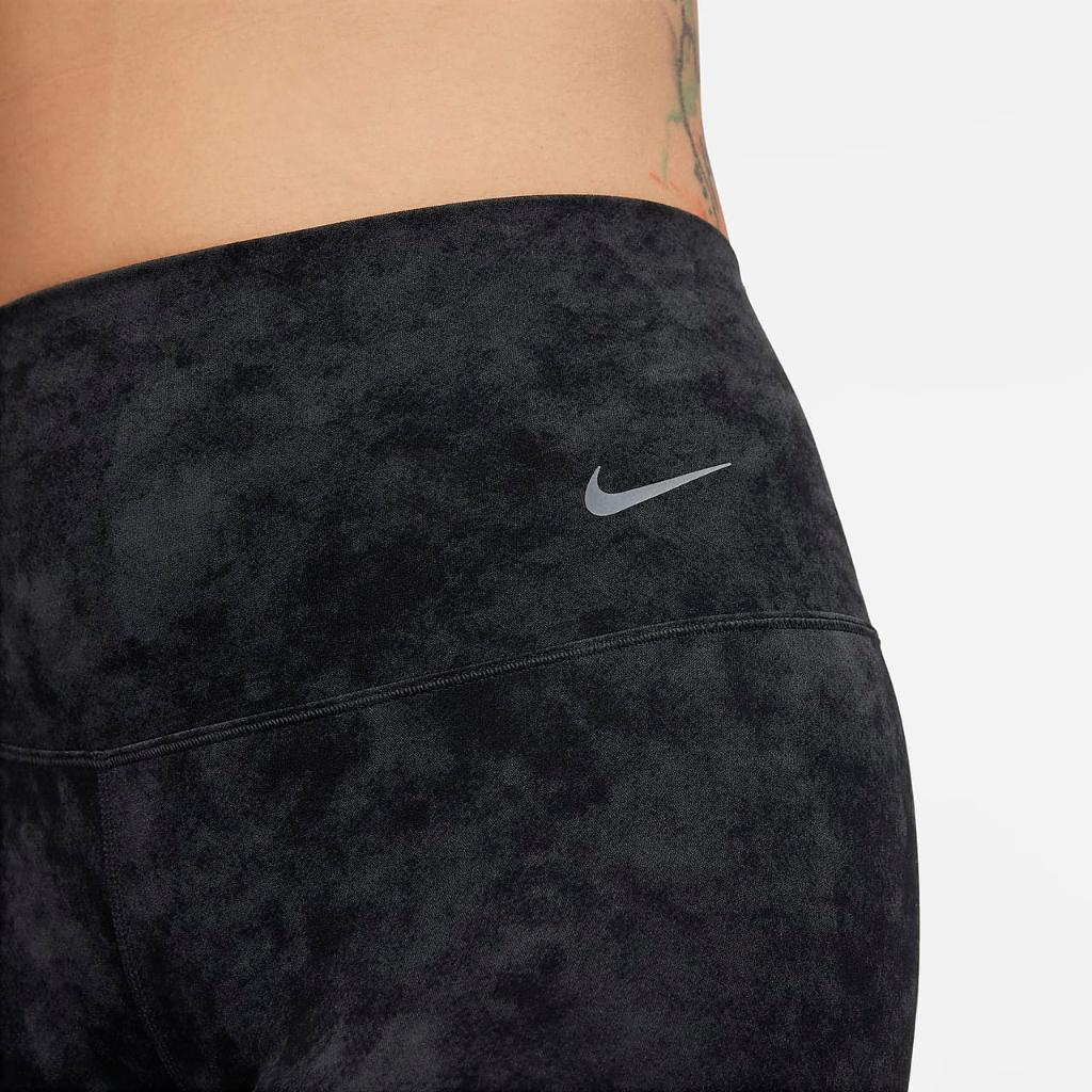 Nike Zenvy Tie-Dye Women&#039;s Gentle-Support High-Waisted 7/8 Leggings FN4167-010