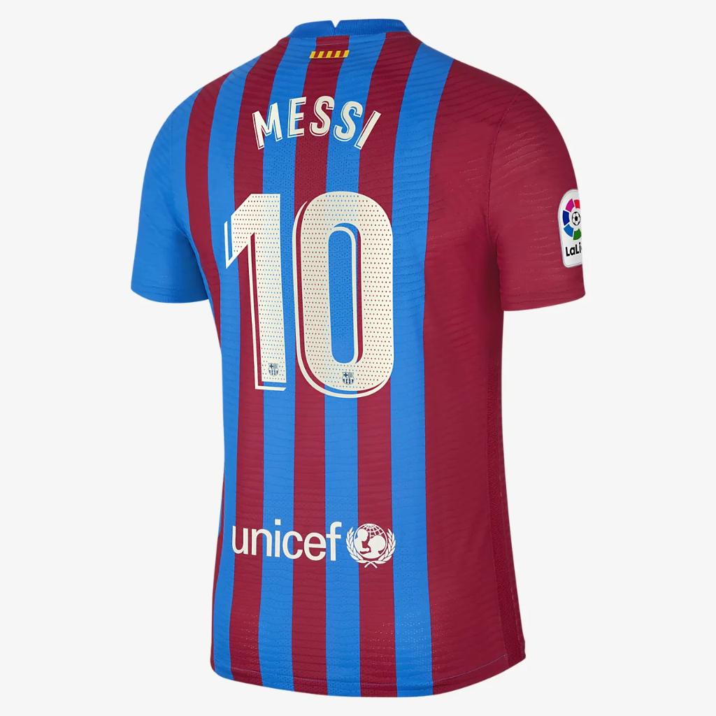 Barcelona 2021/22 Vapor Match Home (Lionel Messi) Men&#039;s Nike Dri-FIT ADV Soccer Jersey FN4315865-PSG