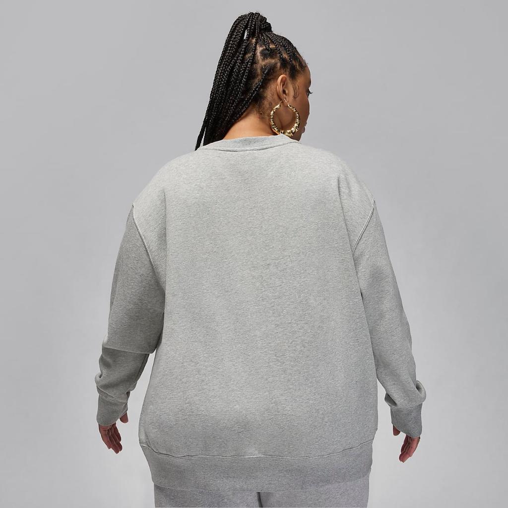Jordan Brooklyn Fleece Women&#039;s Crew-Neck Sweatshirt (Plus Size) FN4493-063