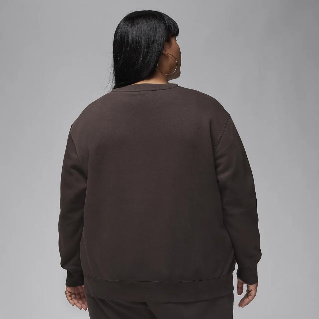 Jordan Brooklyn Fleece Women&#039;s Crew-Neck Sweatshirt (Plus Size) FN4493-220