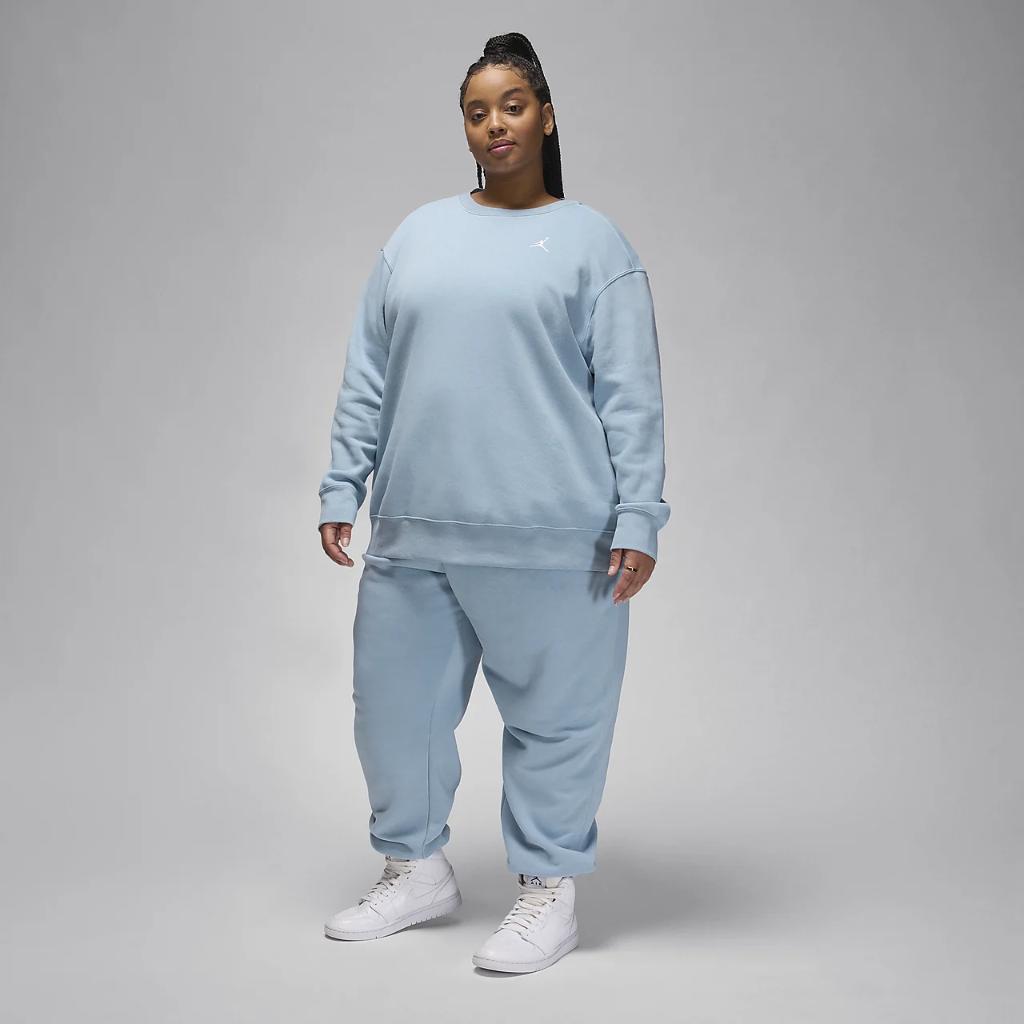 Jordan Brooklyn Fleece Women&#039;s Crew-Neck Sweatshirt (Plus Size) FN4493-436