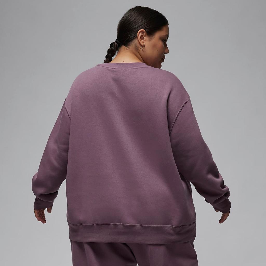 Jordan Brooklyn Fleece Women&#039;s Crew-Neck Sweatshirt (Plus Size) FN4493-508