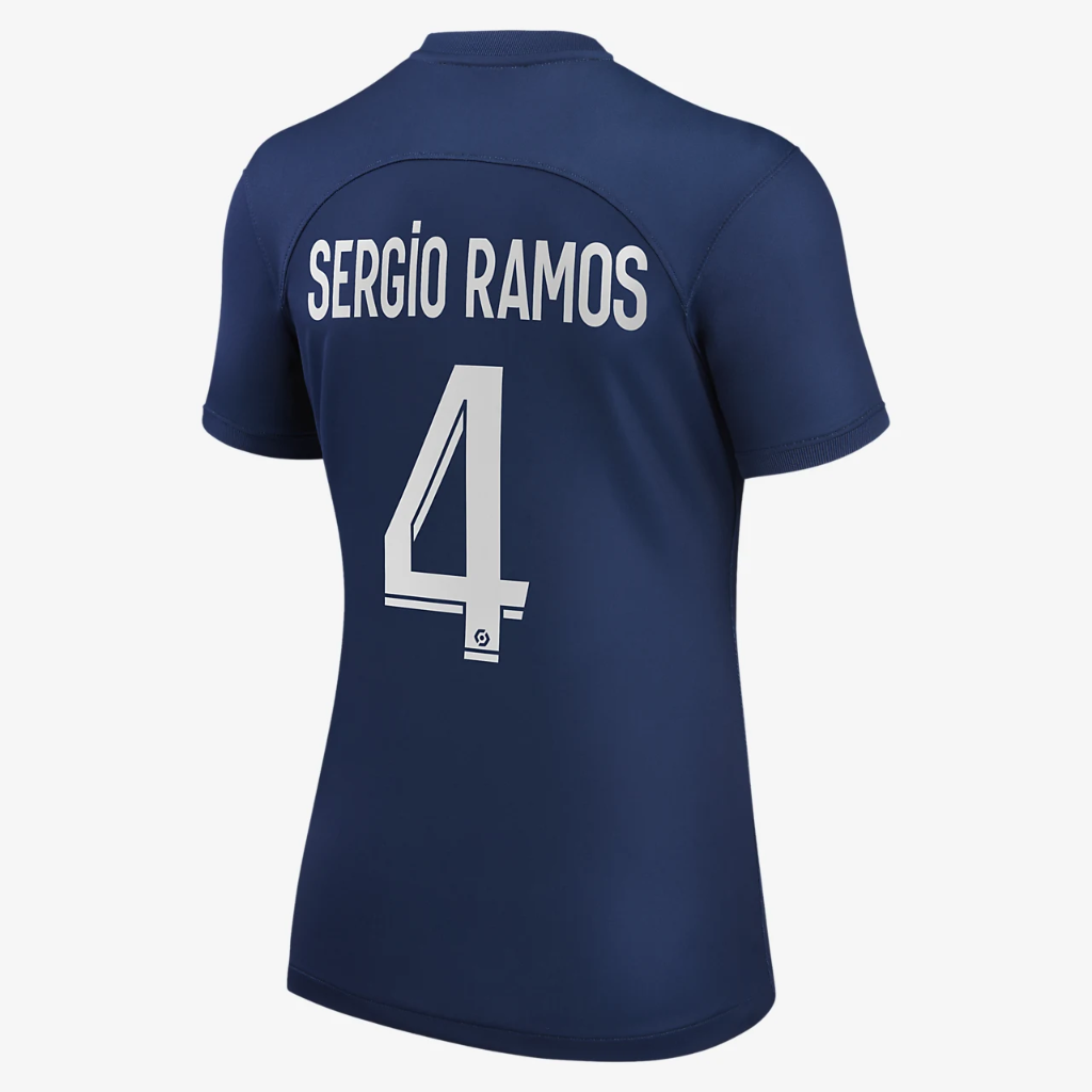 Paris Saint-Germain 2022/23 Stadium Home (Sergio Ramos) Women&#039;s Nike Dri-FIT Soccer Jersey FN4950673-PSG