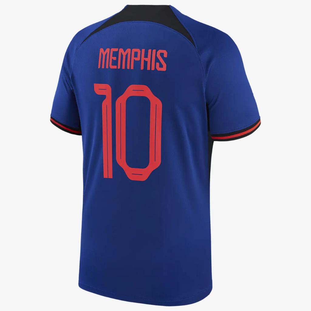 Netherlands National Team 2022/23 Stadium Away (Memphis Depay) Big Kids&#039; Nike Dri-FIT Soccer Jersey FN5132845-NED