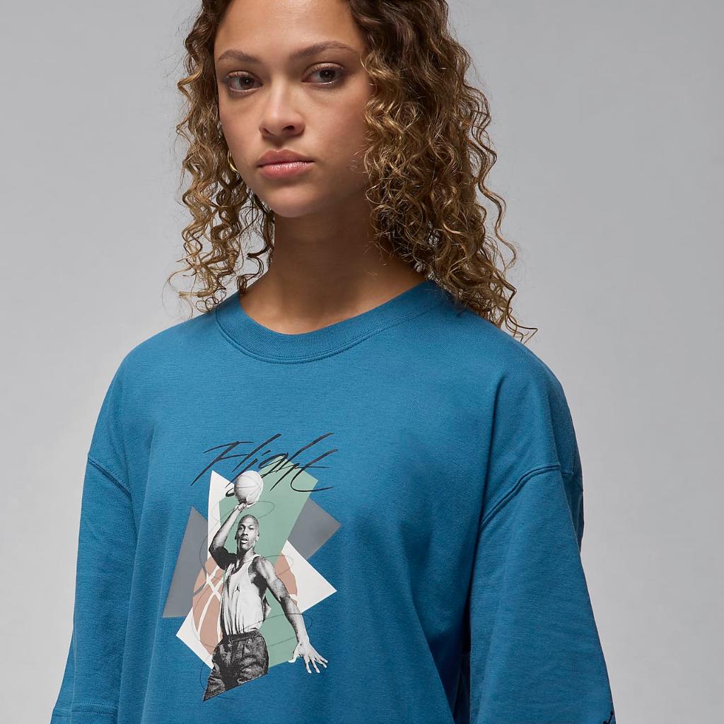 Jordan Women&#039;s Oversized Graphic T-Shirt FN5708-457