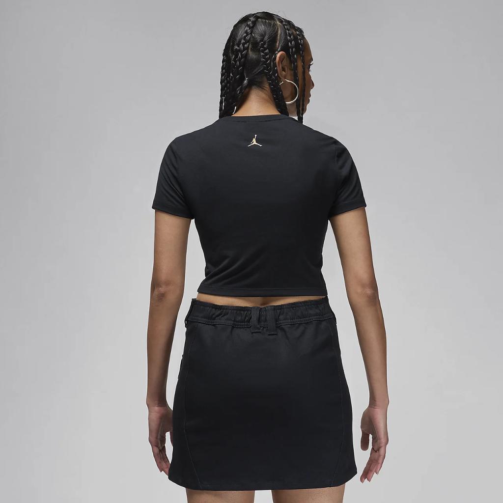 Jordan Women&#039;s Slim Cropped T-Shirt FN5720-010