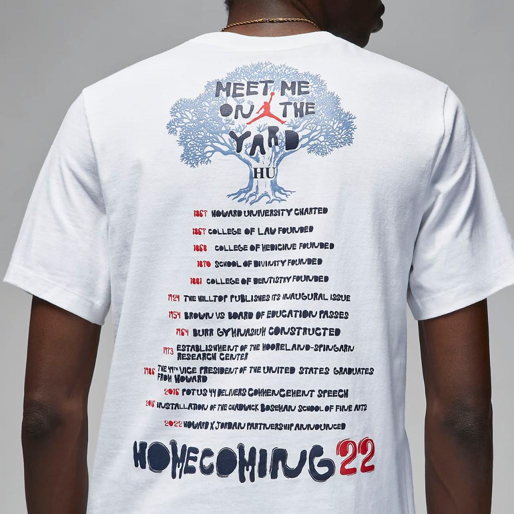 Jordan x Howard University Men&#039;s T-Shirt FN6596-100