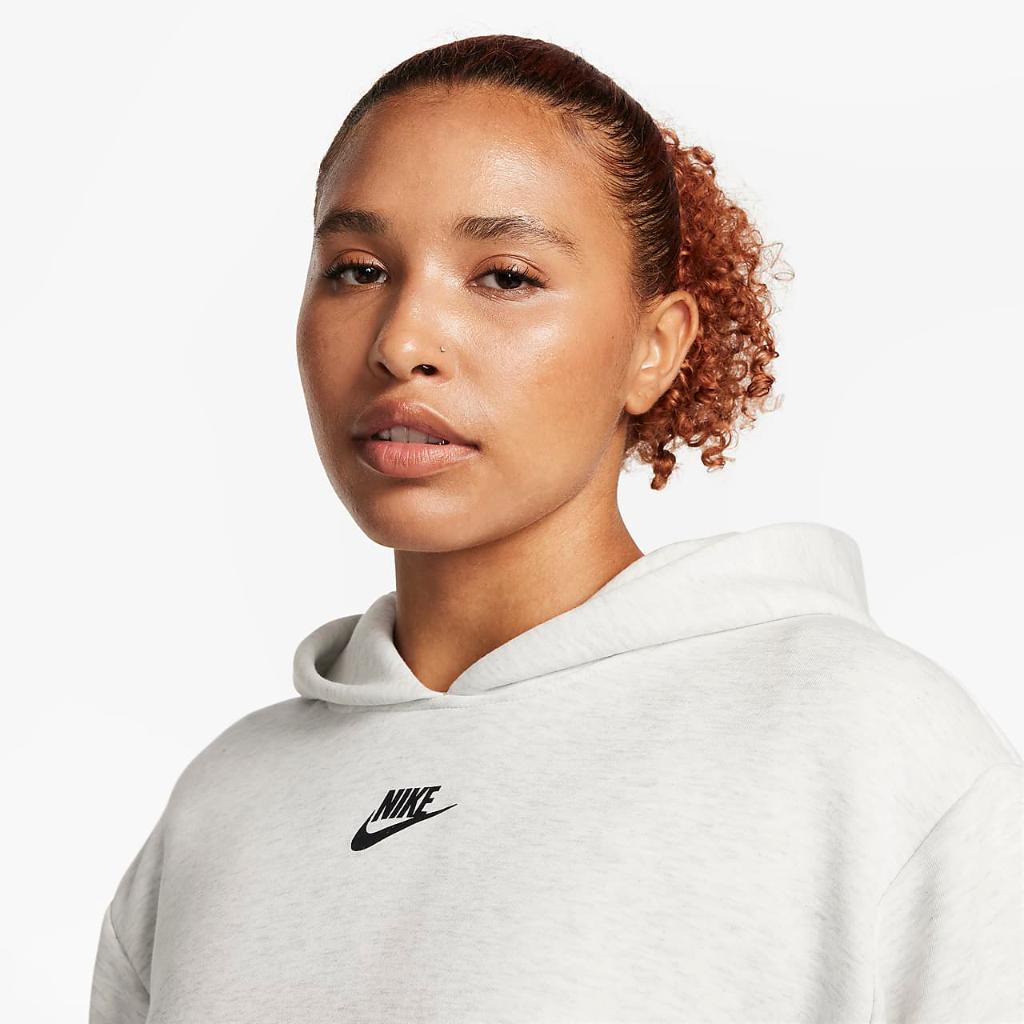 Nike Sportswear Tech Fleece Women&#039;s Oversized Asymmetrical Hoodie FN7123-013