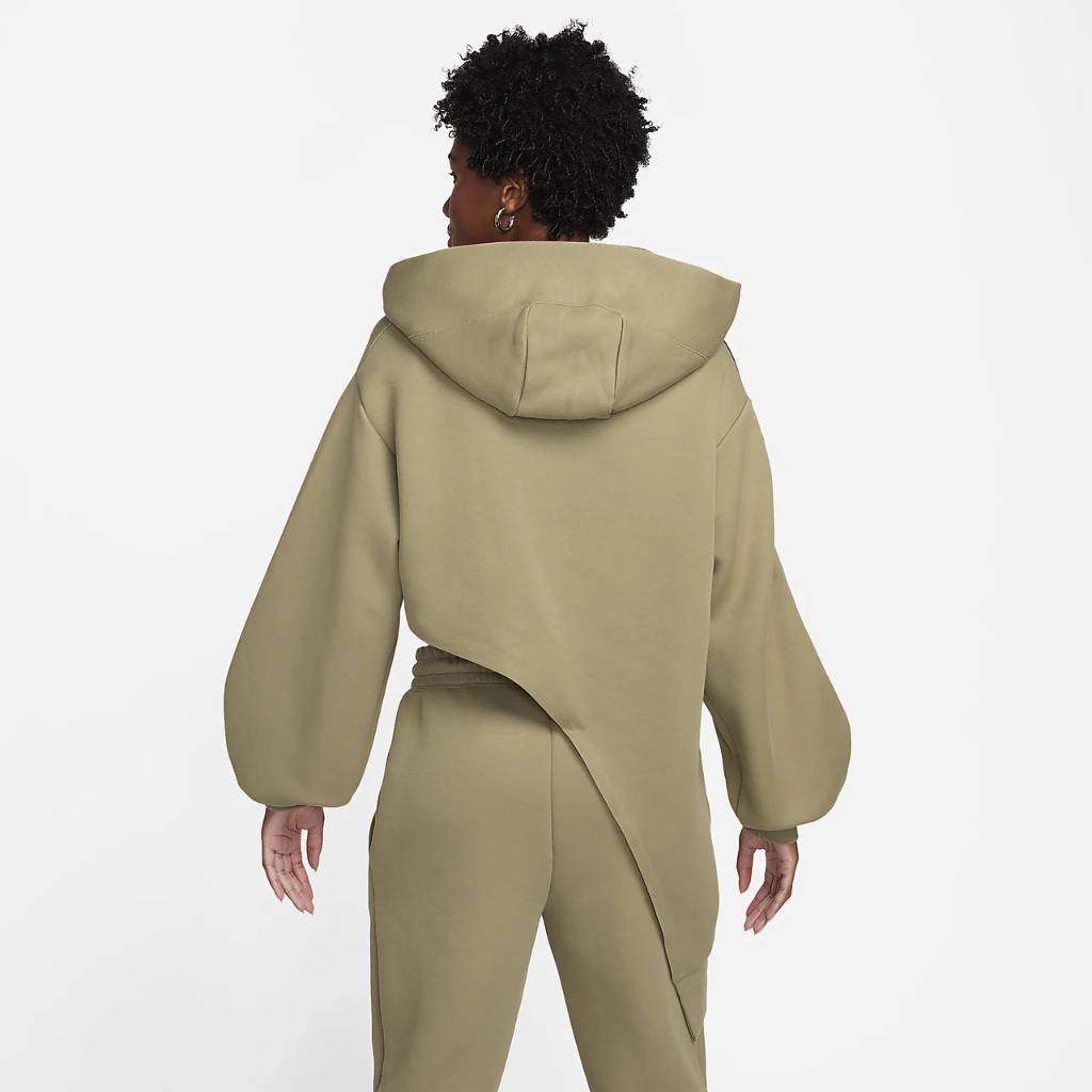 Nike Sportswear Tech Fleece Women&#039;s Oversized Asymmetrical Hoodie FN7123-276