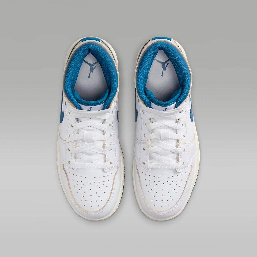 Air Jordan 1 Mid SE Big Kids&#039; Shoes FN7432-141