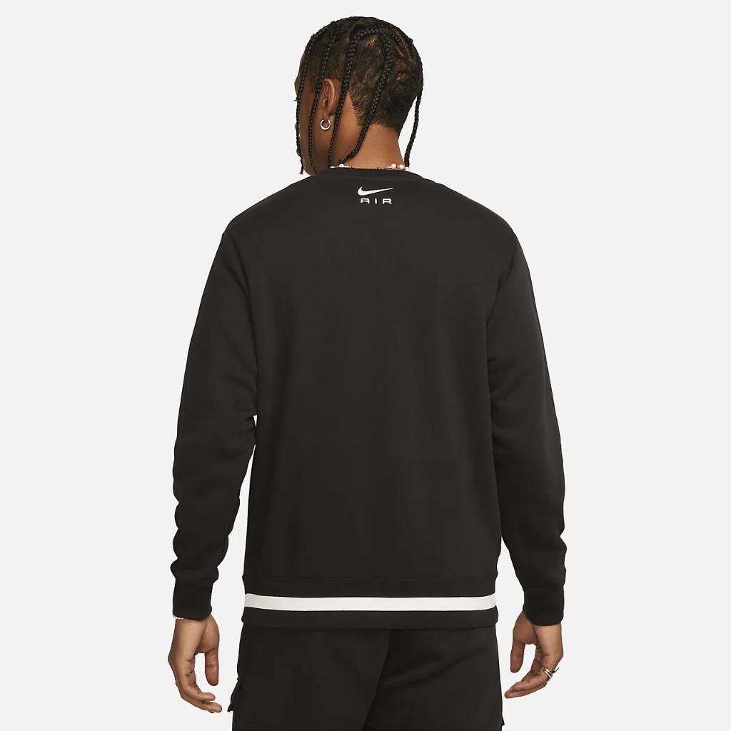 Nike Air Men&#039;s Fleece Crew-Neck Sweatshirt FN7692-010