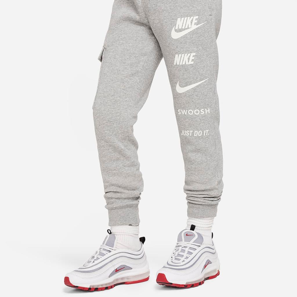 Nike Sportswear Big Kids&#039; (Boys&#039;) Fleece Cargo Pants FN7712-063