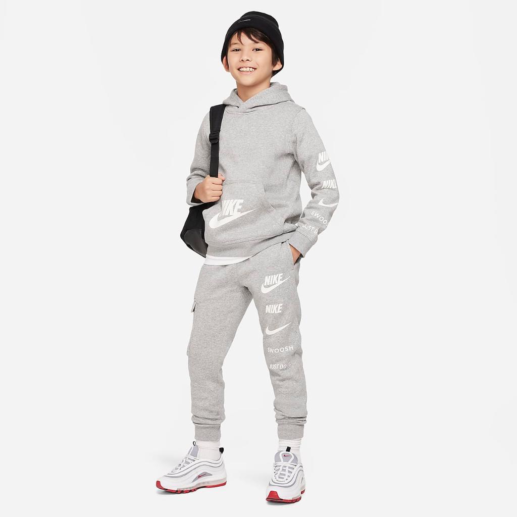 Nike Sportswear Big Kids&#039; (Boys&#039;) Fleece Cargo Pants FN7712-063