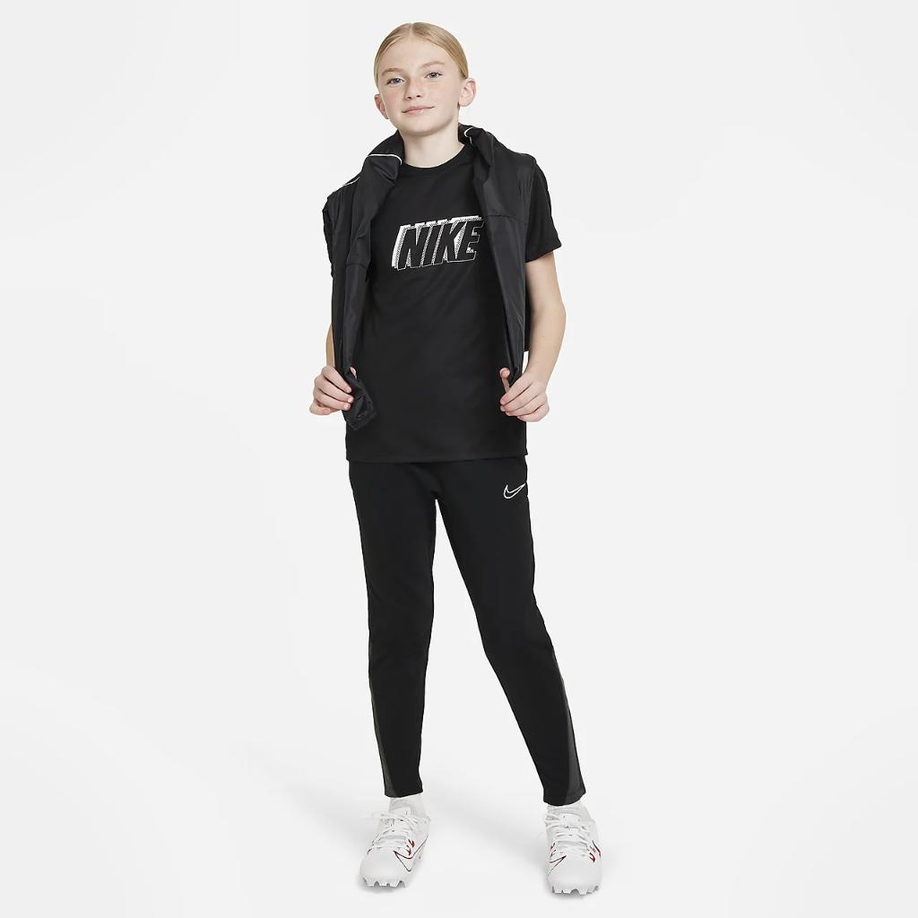 Nike Dri-FIT Academy23 Big Kids&#039; Short-Sleeve Soccer Top FN8278-010