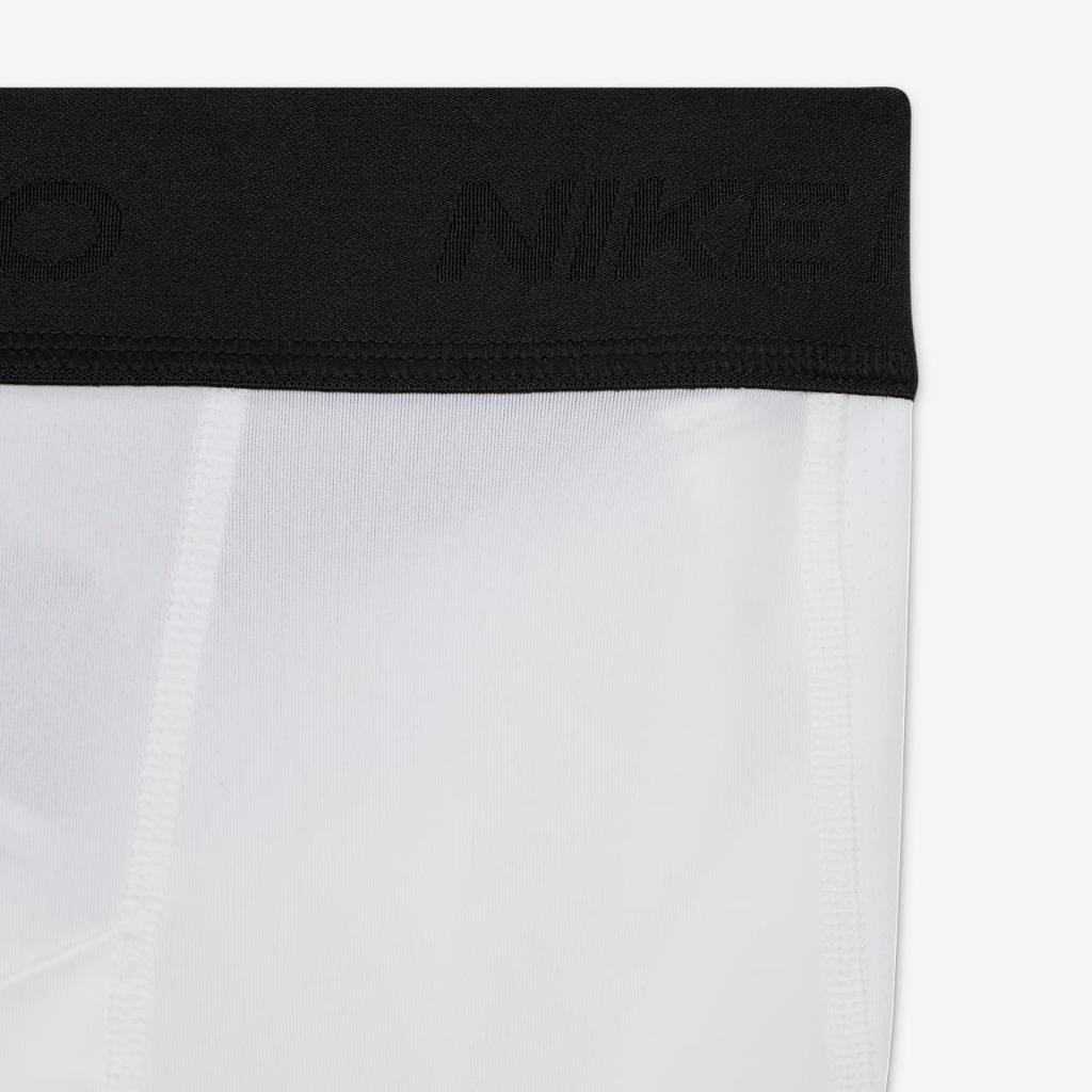 Nike Pro Big Kids&#039; (Boys&#039;) Dri-FIT Shorts (Extended Size) FN8313-100