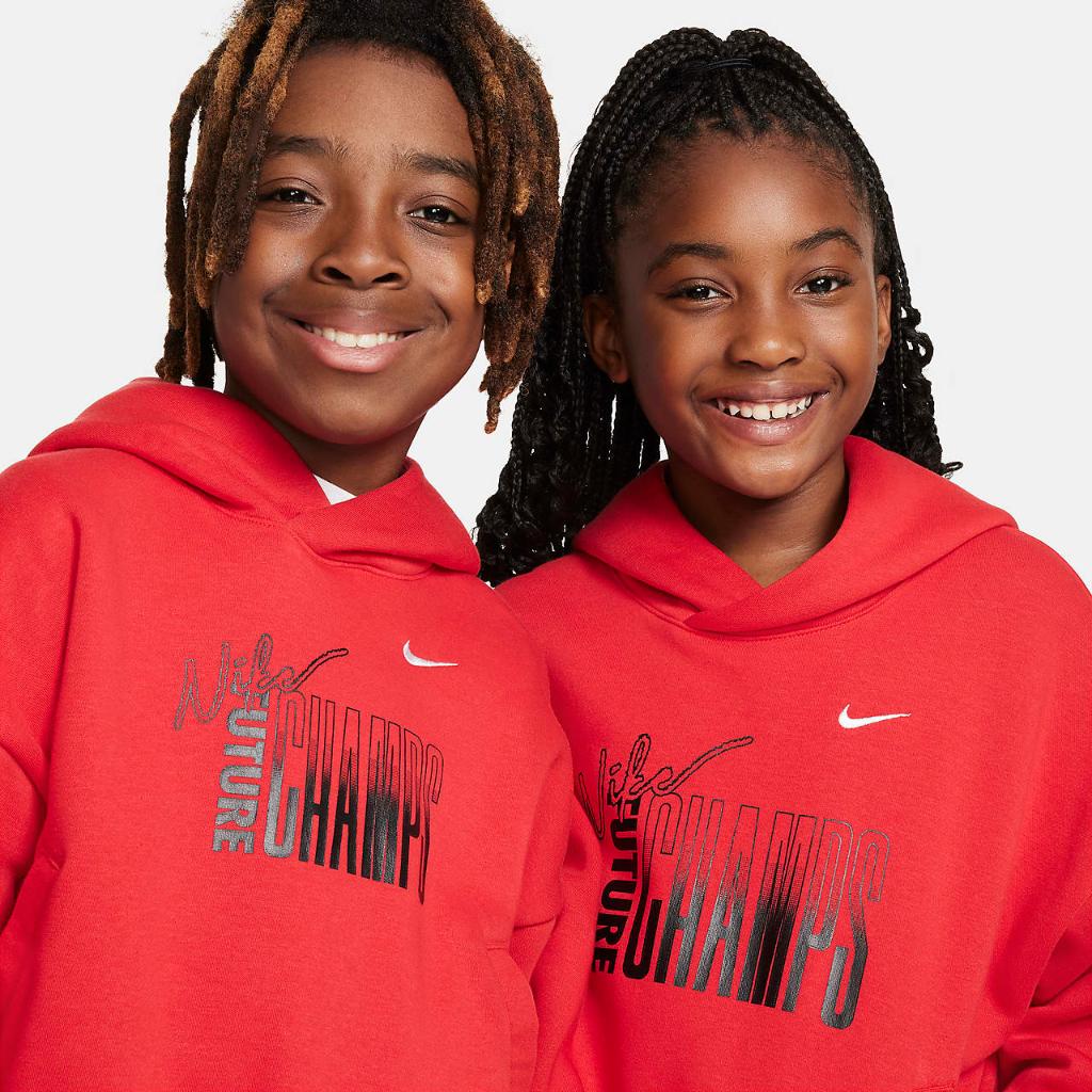 Nike Culture of Basketball Big Kids&#039; Pullover Fleece Hoodie FN8355-657