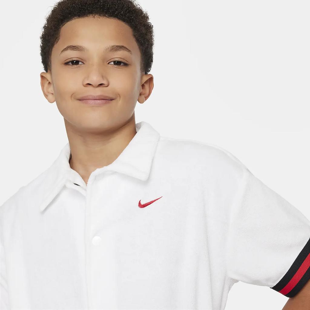 Nike Culture of Basketball Big Kids&#039; Short-Sleeve Top FN8359-100