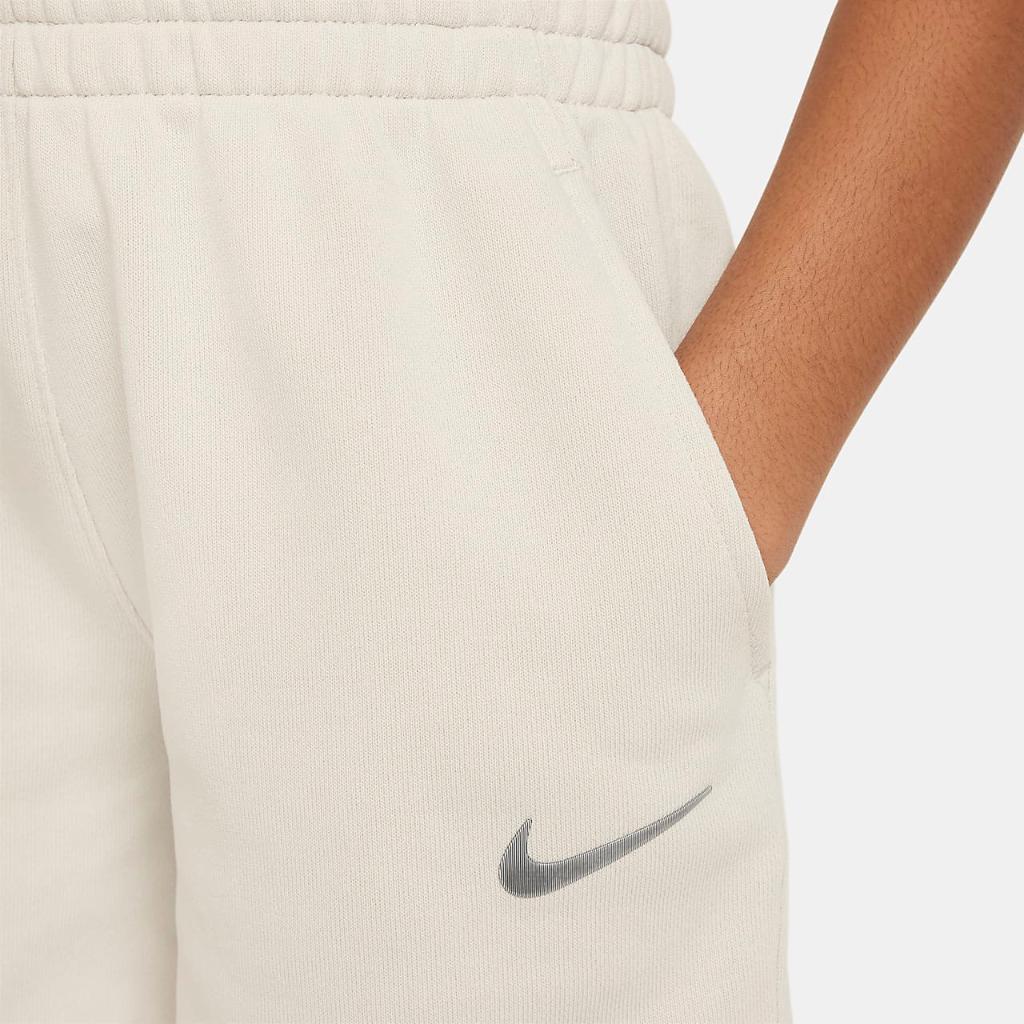 Nike Sportswear Big Kids&#039; (Girls&#039;) Dri-FIT Fleece Shorts FN8609-072