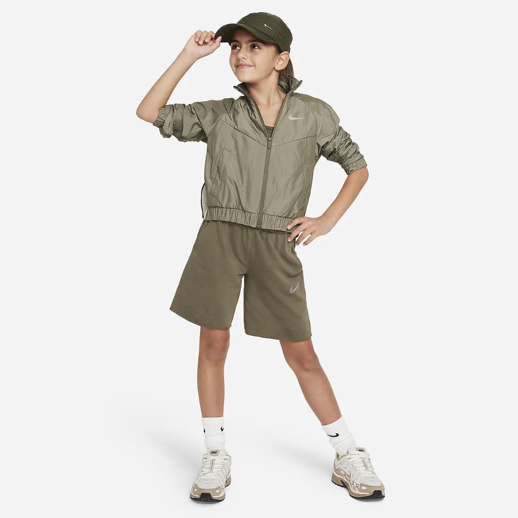 Nike Sportswear Big Kids&#039; (Girls&#039;) Dri-FIT Fleece Shorts FN8609-222