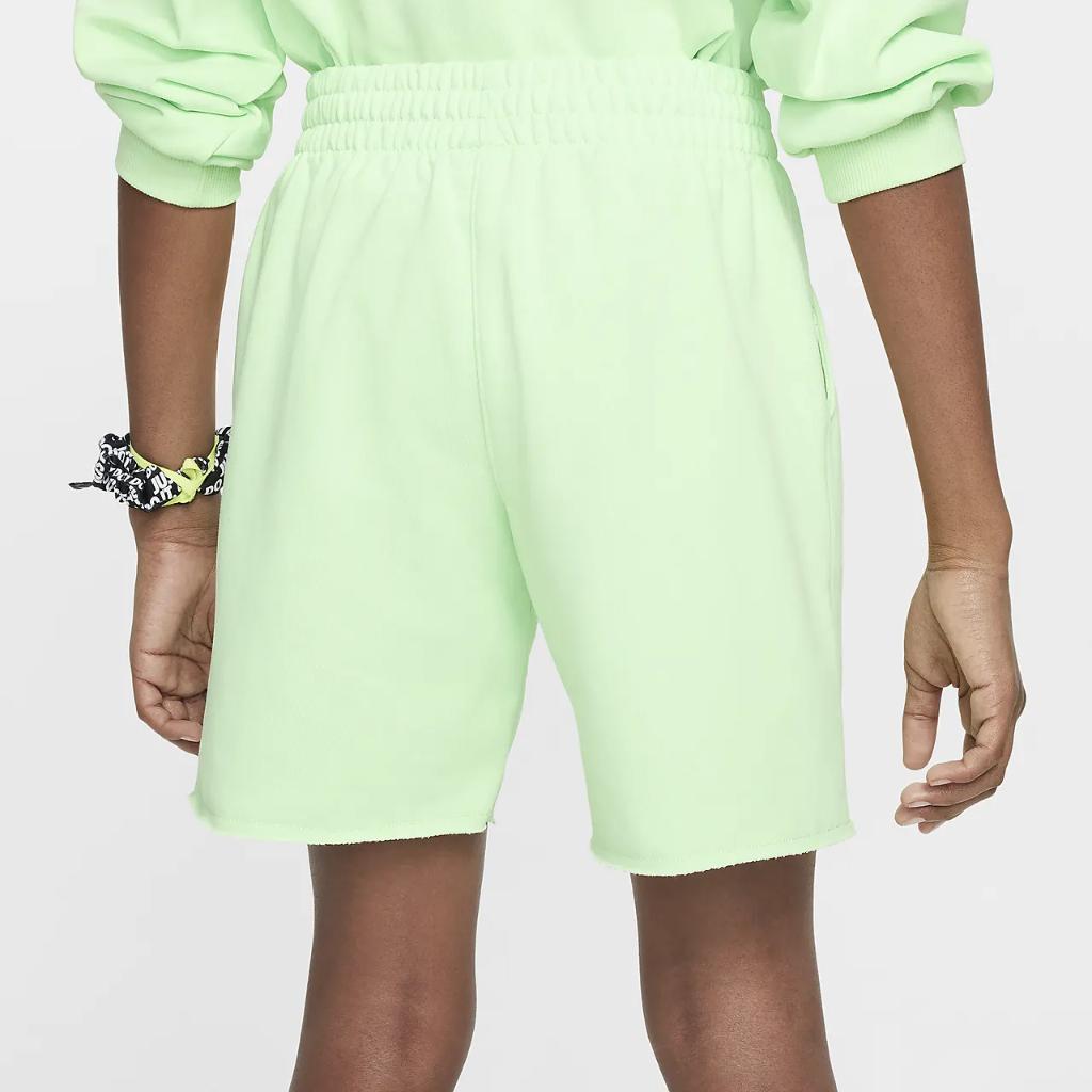 Nike Sportswear Big Kids&#039; (Girls&#039;) Dri-FIT Fleece Shorts FN8609-376